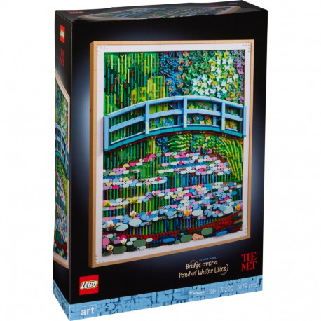 31220 Art Claude Monet - Brücke über einen Seerosenteich
