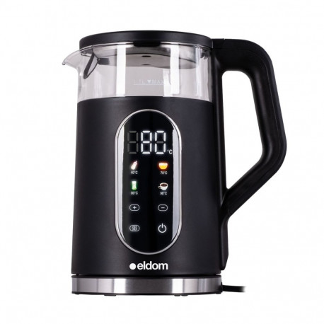 ELDOM CORDLESS KETTLE WITH TEMPERATURE CONTROL C560 NUVIA