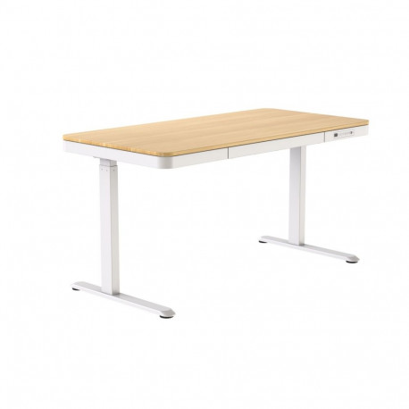 ACTIVEJET desk with electric height adjustment 120x60 ET119S white/oak