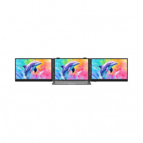 Blackview DCM8 Pro - 15.3" portable laptop screen extender with dual-monitor support and 2 USB-C por