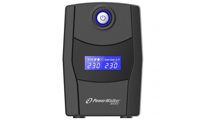 PowerWalker VI 600 STL uninterruptible power supply (UPS) Line-Interactive 0.6 kVA 360 W 2 AC outlet