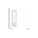 Darkflash DS900WS computer case (White) + 4 ARGB fans