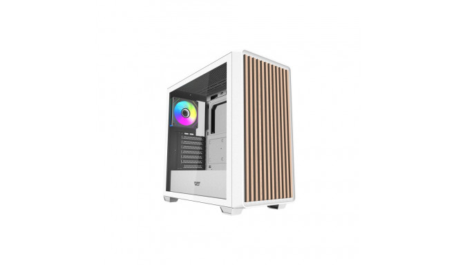 Darkflash DS900WD ATX computer case (White) + 4 fans
