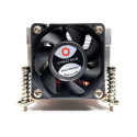 Inter-Tech Q-5 Processor Heatsink/Radiator 6 cm Black, Silver 1 pc(s)
