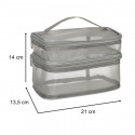 Toiletry bag, grey