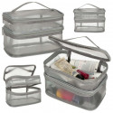 Toiletry bag, grey