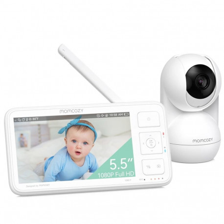 Momcozy beebimonitor BM014-WH12BA-A, valge