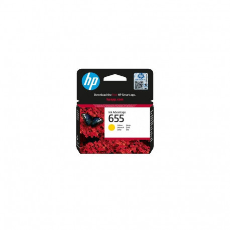 HP 655 Yellow Original Ink Advantage Cartridge