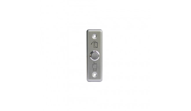 Exit Button, Stainless Steel, flush mounted