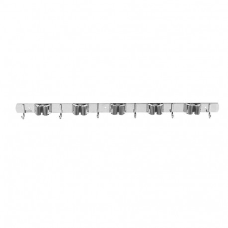 Garden Tool Organizer - Maclean MC-185 Steel Wall-Mounted, 6 Hooks, 20 kg Capacity