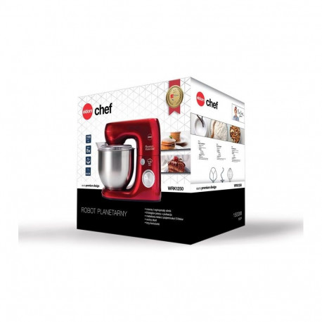 Stand Mixer - ELDOM WRK1250 800W, 5L Bowl, 8 Speeds