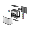 DeepCool - CG530U Tower Case, ATX/ITX, Tempered Glass, Black