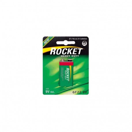 Rocket 6F22-1BB 9V blister pack