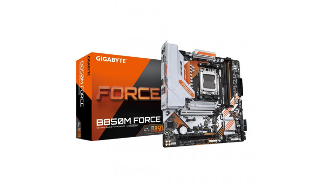Mainboard|GIGABYTE|AMD B850|Socket AM5|micro ATX|RAM DDR5-SDRAM|2xSlots|3xNumber of M.2 (M) slots|B8