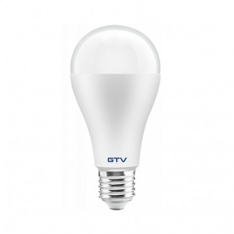 LED spuldze, A65, 3000K, E27, 20W, 2400lm, RA>80, 200°, 164mA LD-PC4A65-20W GTV
