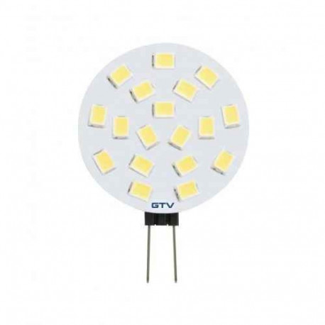 Gtv LED pirn G4, LD-G4025W-30, 2.5 W, 250 lm, 3000 K, DC12V, 180°, UKCA sertifikaat, EAC sertifikaat