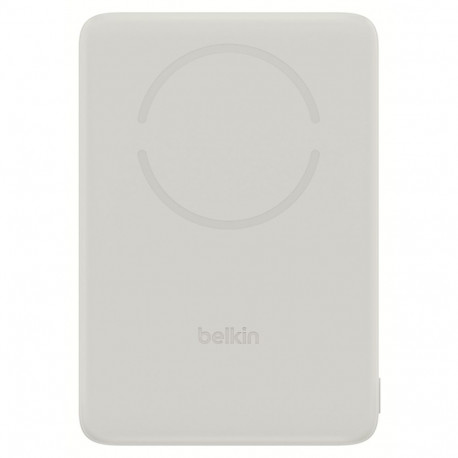 Belkin akupank BoostCharge Slim BPD018hqSA 10000mAH 15W Qi2 magnetiline, liivakarva