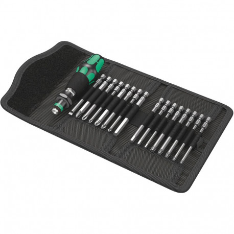 Screwdriver Tool Set Kraftform Kompakt 60, 17 pieces