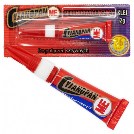 91-492# Klej cyjanopan me 2g (12 tk.)