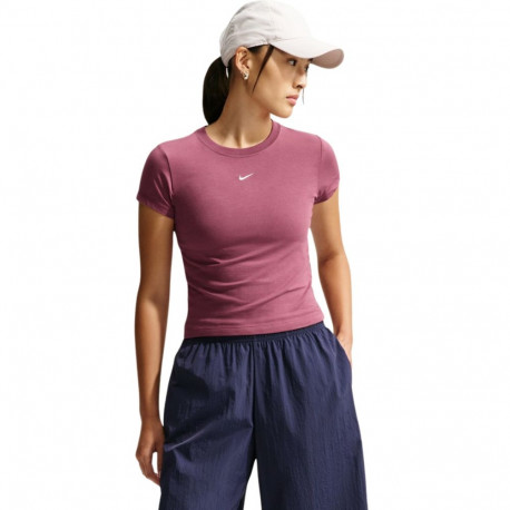 Nike naiste t-särk FV5508 654 S sportswear chill knit, roosa