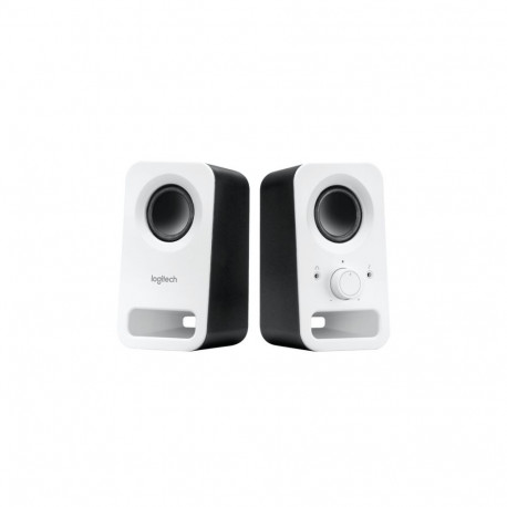 LOGITECH Z150 STEREO SPEAKERS WHITE