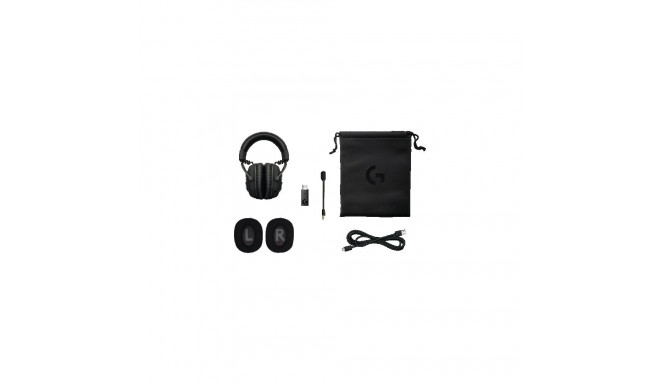 Logitech G PRO X LightSpeed Wireless Gaming Headset, Black