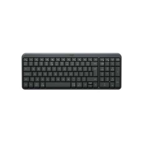 Logitech K250 Compact Wireless Keyboard, Bluetooth, US Int, Graphite