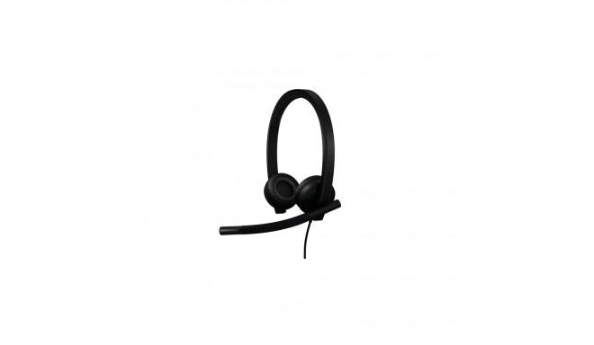 Logitech H570e Stereo MS Teams Wired Headset USB-A, Black