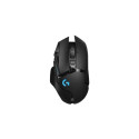 Logitech G502 LIGHTSPEED Wireless Gaming Mouse, RF Wireless, 25600 DPI, Black