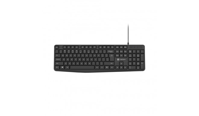 Keyboard Nautilus US slim black