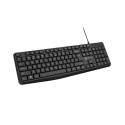 Keyboard Nautilus US slim black
