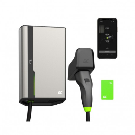 Charger station Wallbox HabuDen Wallbox 22kW 32 A NFC/RFID Cable 7.5m Type 2