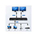 Aktiivne HDMI jagaja 2 x HDMI 4Kx2K, 6bps