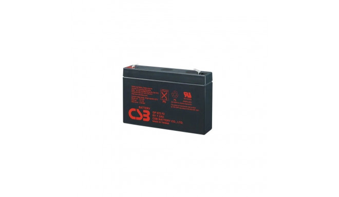 Battery GP672 F2 6V 7.2Ah