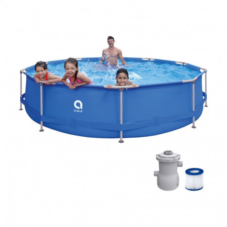 AVENLI Round Frame Swimming Pool 366x76 Set