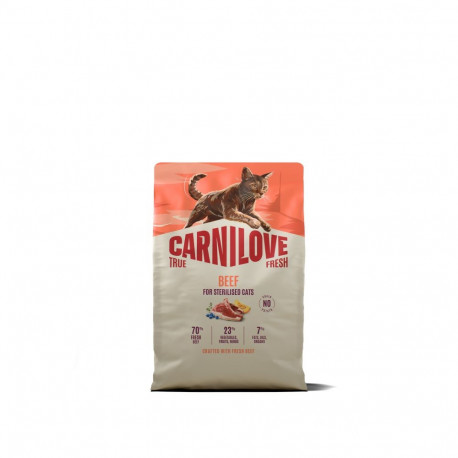 Carnilove True Fresh Beef Adult Sterilised cat food 2kg