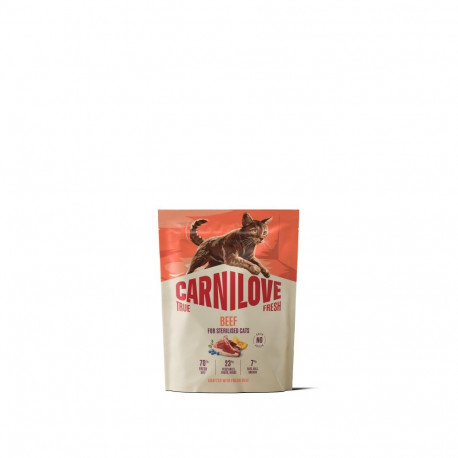 Carnilove True Fresh Beef Adult Sterilised cat food 0.4kg
