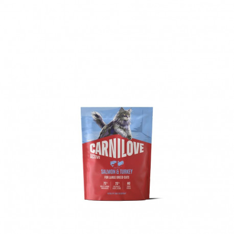 Carnilove Active Salmon & Turkey Adult LB cat food 0.4kg