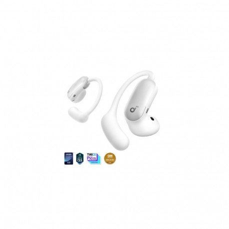 Soundcore AeroFit 2 Pro 2-in-1 Hybrid Earbuds, White