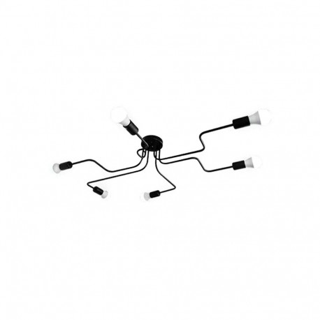 ZD74F Lampa sufitowa 6 ramion żyrandol