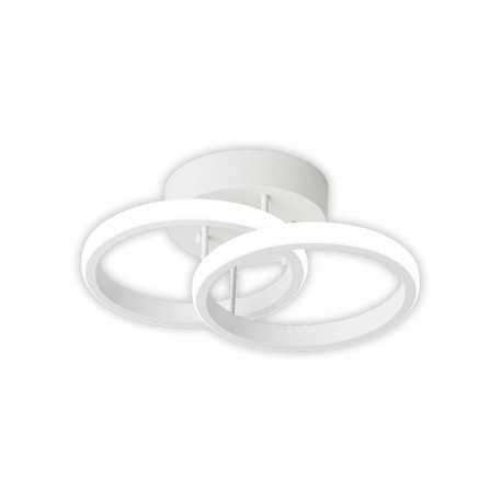 ZD110A Lampa żyrandol plafon led biała