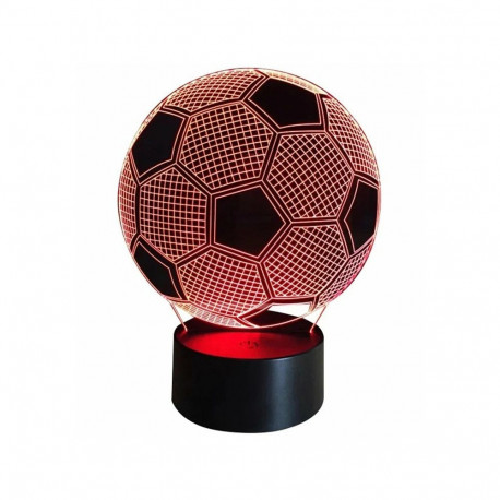ZD98 öölamp jalgpalli-kujuline 3d led
