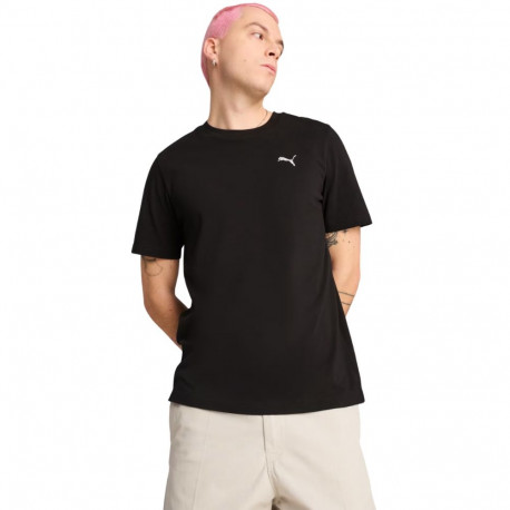 Koszulka męska Puma Wardrobe Ess Tee czarna 629644 01