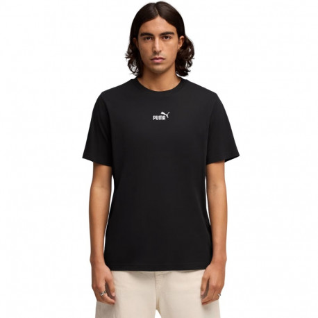 Koszulka męska Puma ESS Small No.1 Logo centered Tee czarna 692912 01 M