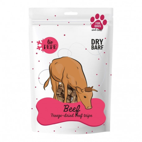 PAKA ZWIERZAKA Lio Pepe Beef tripe Mono - treat for dogs and cats - 60g