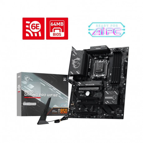 MSI emaplaat B850 GAMING PRO WIFI6E AMD socket AM5 ATX