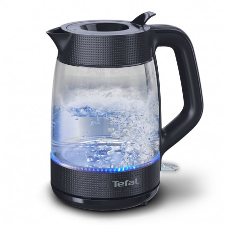 Tefal KO2G08 electric kettle 1.7 L 2000 W Black, Transparent