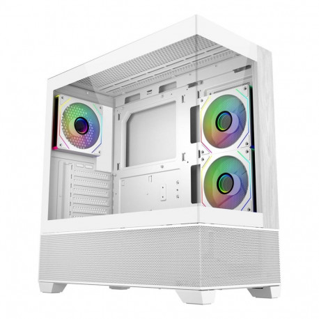 Cooler Master miditorni korpus Elite 690 Wood, valge
