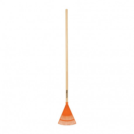 Truper Kids laste lehereha plastpiidega ja puidust varrega, 123cm