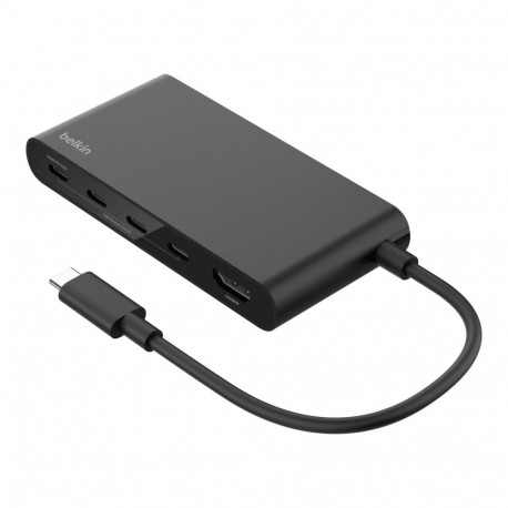 Belkin USB-C jaotur AVC021hqBK CONNECT 5-port 4K-HDMI-pordiga